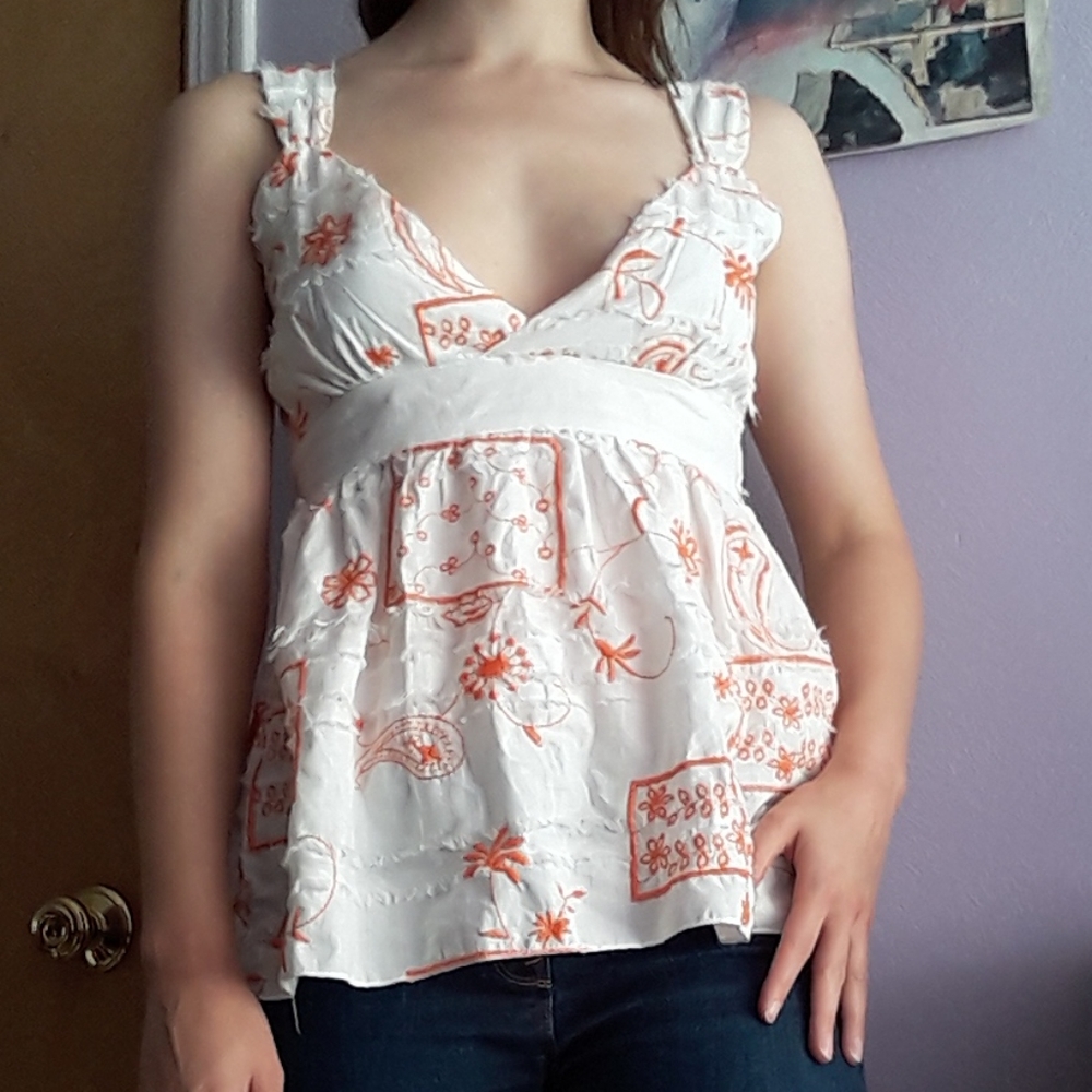 Embroidered Top